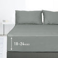 Sunflower California King Fitted Sheet, 1-Piece Extra Deep Pocket Fitted Bottom by SunflowerHometexUS