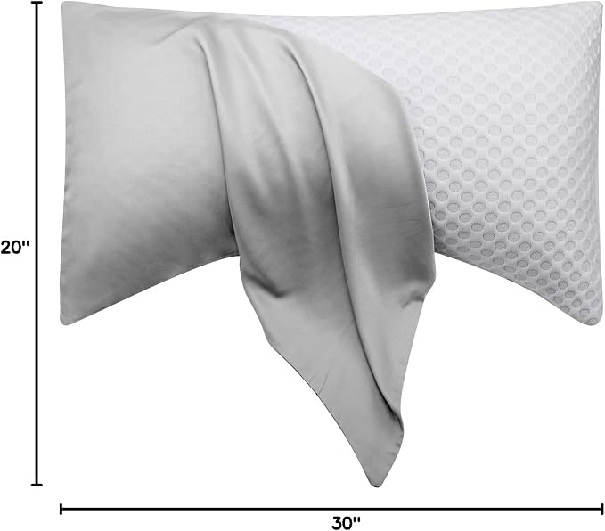 Curved Crescent Cooling Side Sleeper Pillow Cases - Image 8