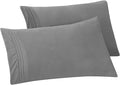 Elegant Comfort Solid Pillowcases 1500 Premium Hotel Quality Microfiber by ELEGANTCOMFORT