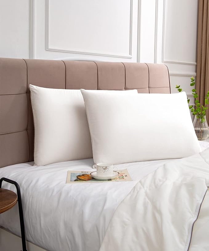 Warmstar Cotton Pillow Cases Standard Size Set of 2, 600 Thread Count - Image 6