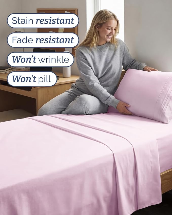 Twin XL Size 3 Piece Sheet Set - Image 5