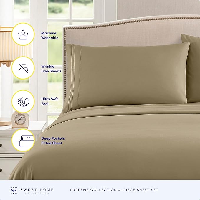 Split King Sheets - Image 2