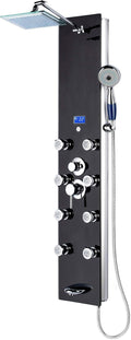 Blue Ocean 52" Aluminum SPA392B Shower Panel Tower System by TheHomeBudgetHousewareInc