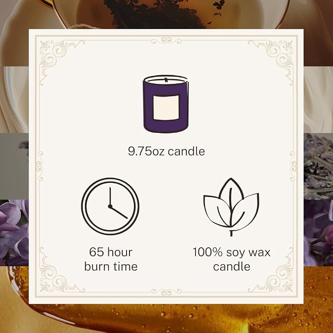 Hotel Lobby London Candle – Luxury Hand-Poured 9.75oz Soy Wax - Image 4