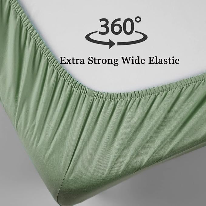 SONORO KATE Bed Sheet Set Super Soft Microfiber 1800 Thread Count Luxury - Image 5