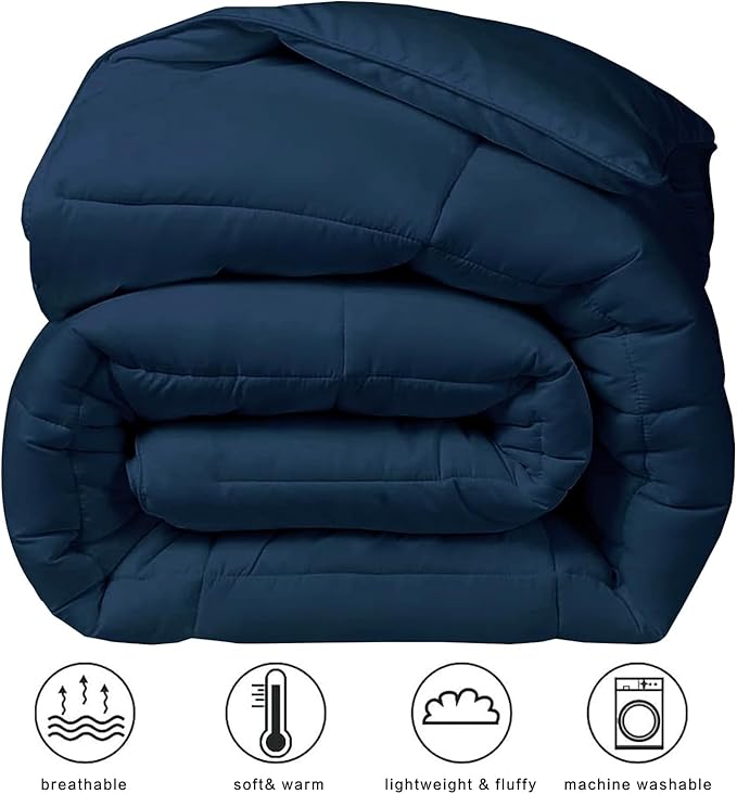 COHOME Oversized Queen Size Comforter, All-Season Quilted Down Alternative - Image 2