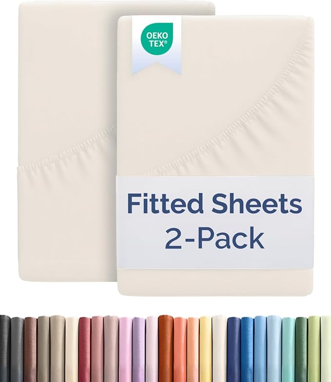 Cal King Size Fitted Bed Sheet by CGKUnlimited