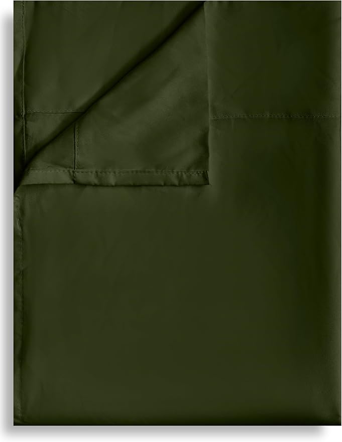 Twin Flat Sheet Only, 1 Pack Top Bed Sheets, Soft Breathable Brushed Microfiber by Culve
