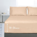 Sunflower Queen Fitted Sheet, 1-Piece Extra Deep Pocket Fitted Bottom Sheet 22" by SunflowerHometexUS