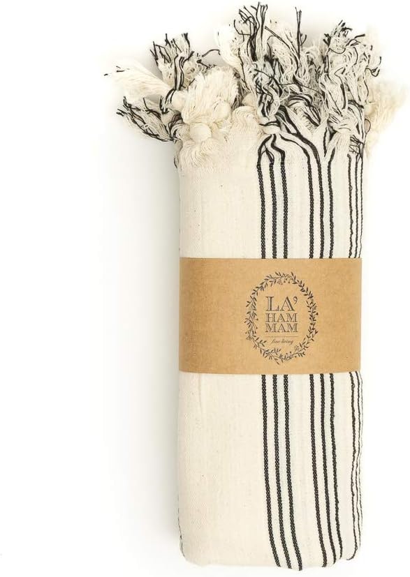 Morrocan Beach Towel | Cotton Blanket Throw, Sand Free, Quick Dry, Turkish Towel - Image 9