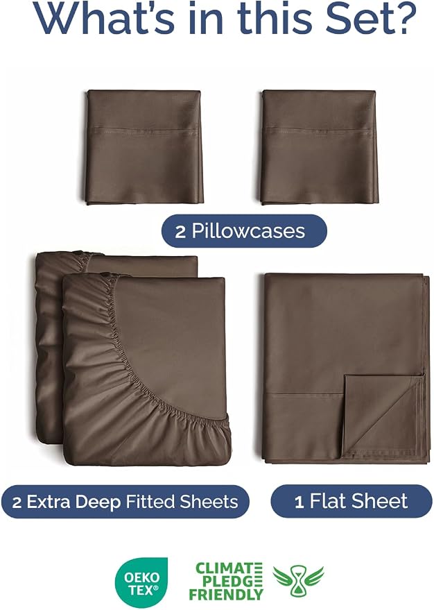 Extra Deep Split King Sheet Set - Image 2