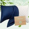 Cooling Curved Pillowcase for Side Sleeper Pillow by Btasleeephomeyland