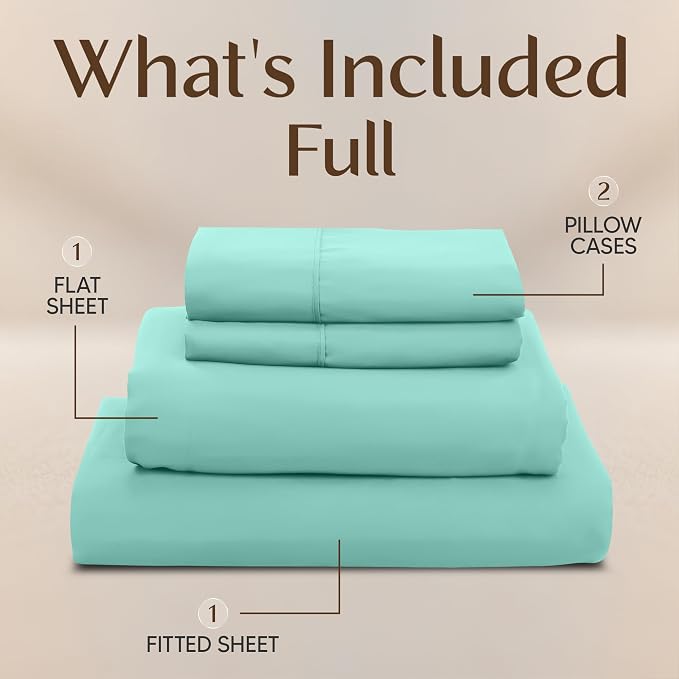 Utopia Bedding Full Bed Sheets Set - Image 3
