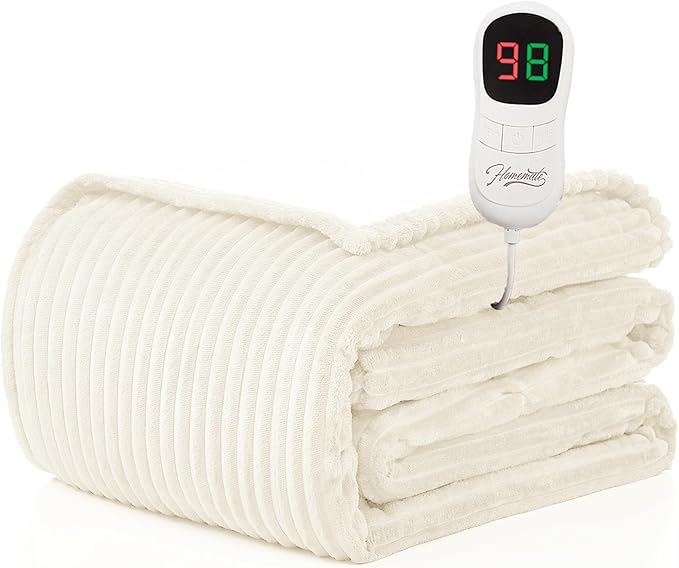 Homemate Heated Blanket Electric Throw by Homemate