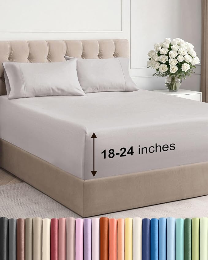 Extra Deep King Sheet Set by CGKUnlimited