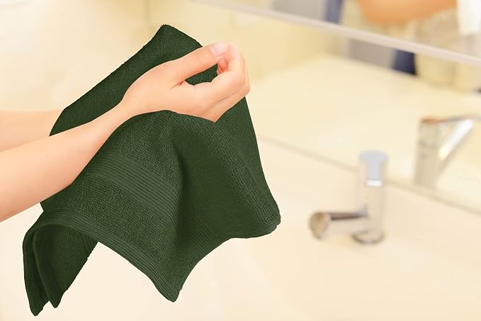Belizzi Home Ultra Soft 6-Piece Hand Towel Set 16x28-100% Ringspun Cotton - Image 3