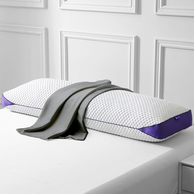 HOMELAB Adjustable Shredded Memory Foam Body Pillow Bundle - Image 2