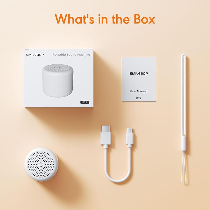 White Noise Sound Machine, Portable White Noise Machine - Image 7