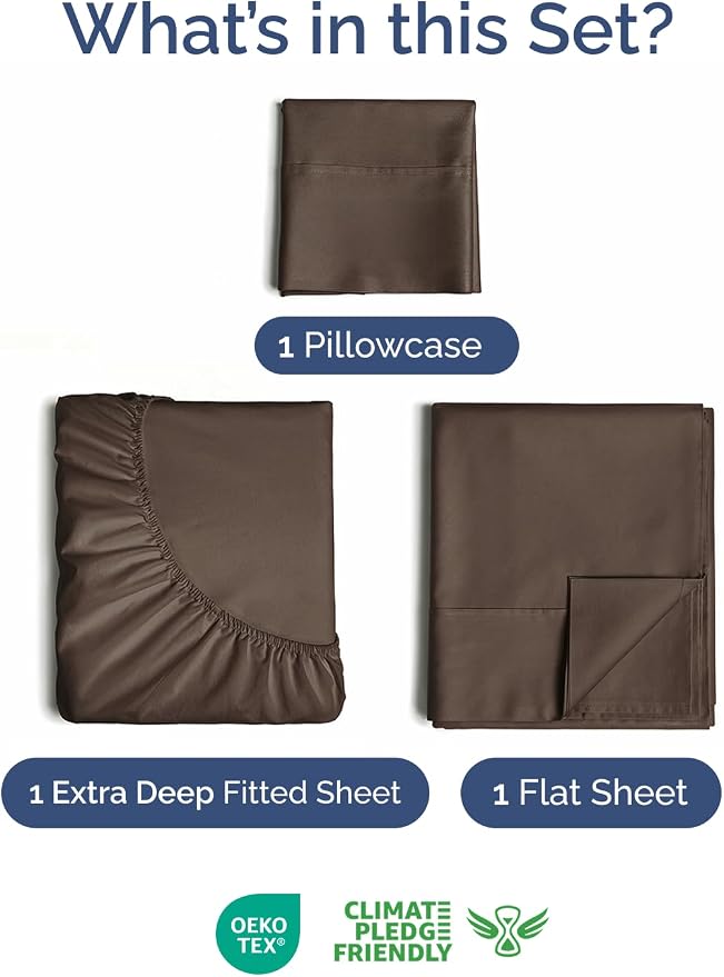 Extra Deep Twin Sheet Set - Image 2