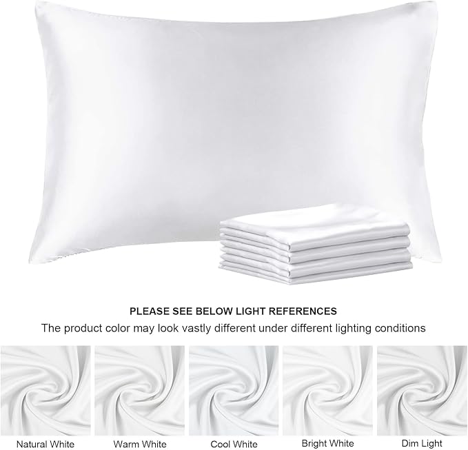BEDELITE Satin Pillowcase for Hair and Skin, Super Soft Similar to Silk Pillow - Image 7