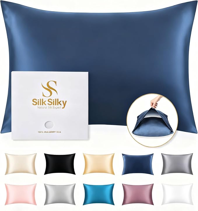 SilkSilky 100% Mulberry Silk Pillowcase - Image 8