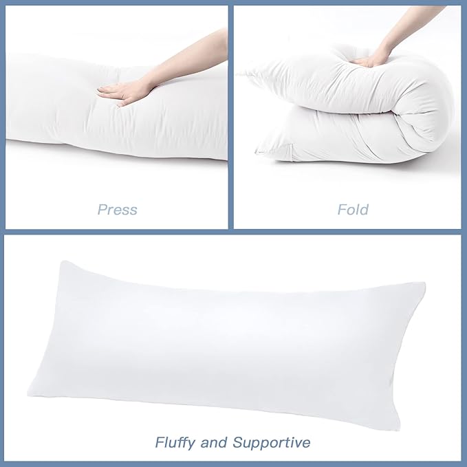 DOWNCOOL Luxury Full Body Pillow Insert - Image 6