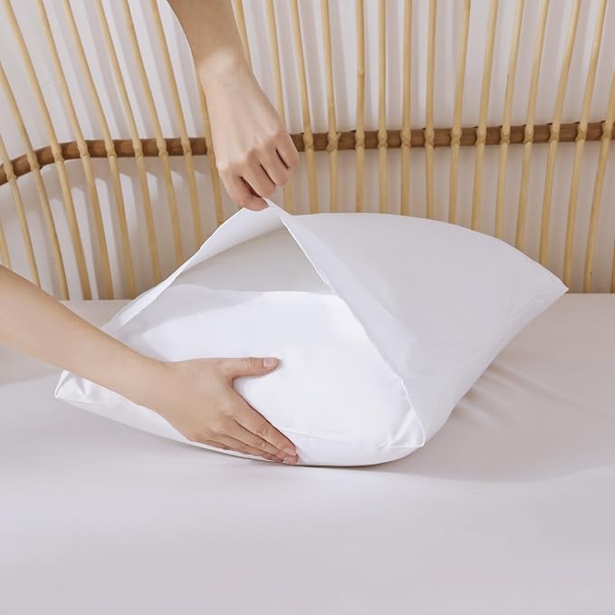 ROSGONIA Oversized Queen Comforter White - Image 7