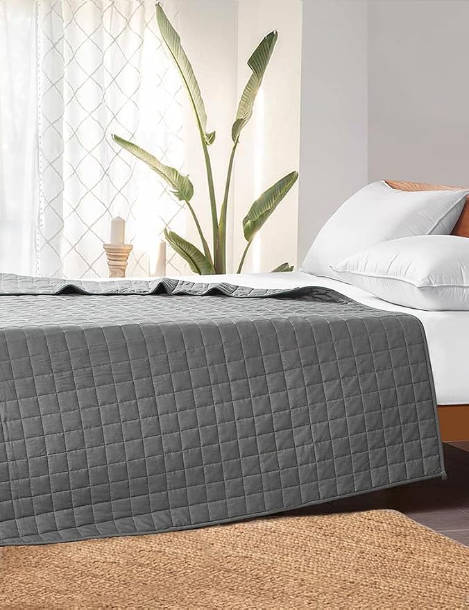 YnM Cotton King Size Weighted Blanket - Image 4