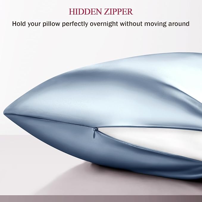100% Silk Pillow Cases Standard Size Mulberry Silk Pillowcase - Image 5