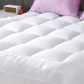 YUGYVOB Mattress Pad Extra Thick, and Breathable Full Size Mattress Topper by PremiumHomeLinens