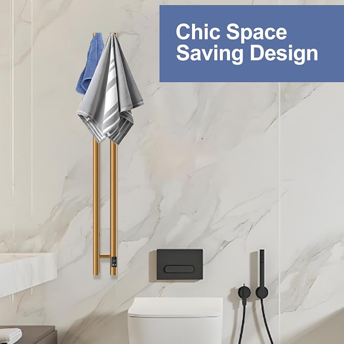 Heated Towel Rack, Towel Warmer - Image 9