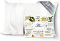 PROMEED 100% Mulberry Silk Pillowcase King Size White, Grade 6a+ 23 Momme Silk by PromeedTextile