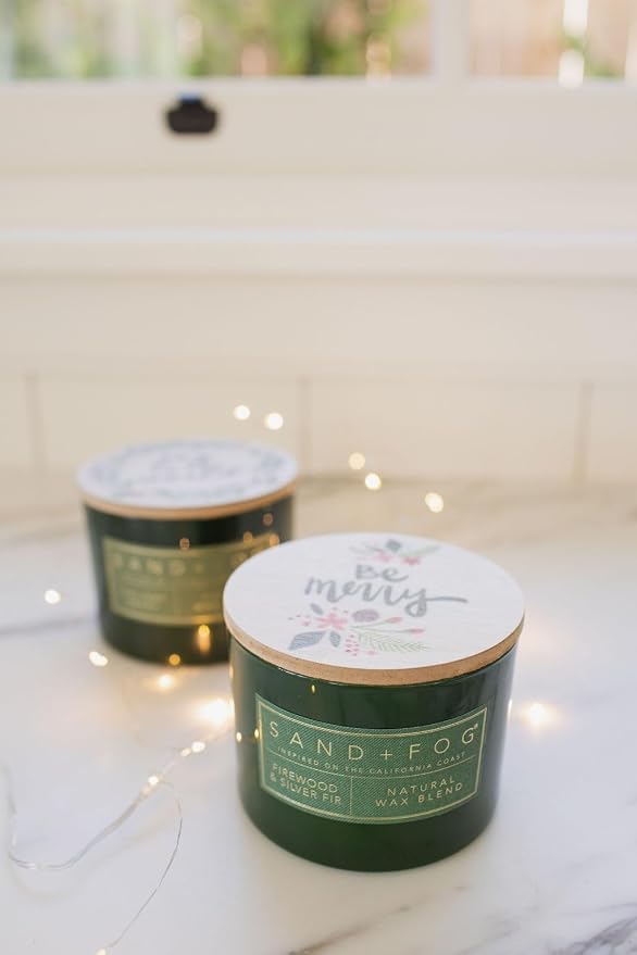 Sand + Fog - 12 Days of Christmas Candle Set - Winter Pine, Apple Cider - Image 5