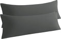 NTBAY Body Pillow Cases Set of 2, 2 Pack Brushed Microfiber 20x54 Pillow Cases by NTBAY
