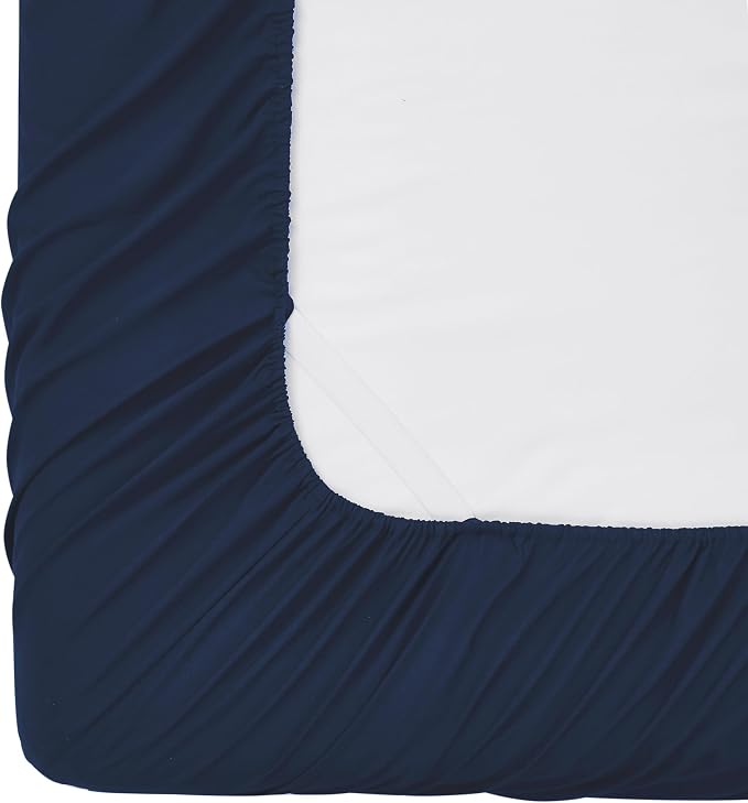 Twin XL Fitted Sheet Only with Full Elastic & Built in Corner Sheet Straps to - Image 5