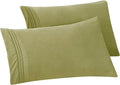 Elegant Comfort Solid Pillowcases 1500 Premium Hotel Quality Microfiber by ELEGANTCOMFORT