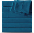 Maple&Stone Queen Flat Sheet 6 Pack, Premium Soft & Breathable, Brushed by MapleStone