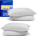 Thread Spread 100% Egyptian Cotton Pillow Cases Queen Size Set of 4 by THREADSPREAD