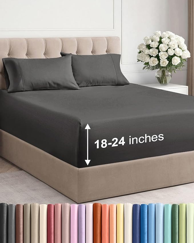 Extra Deep Twin Sheet Set by CGKUnlimited