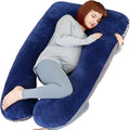 MOON PINE U Shaped Pregnancy Pillow, Maternity Full Body Pillow by MOONPINE
