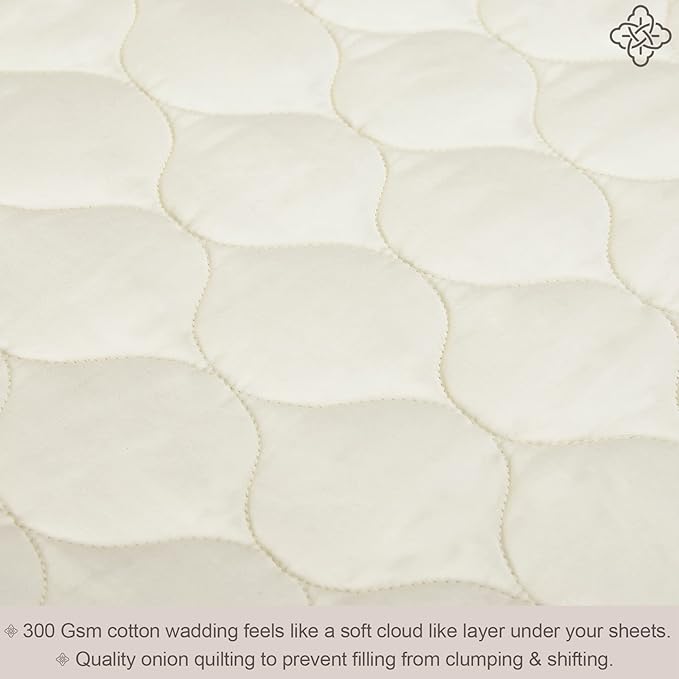 Bioweaves 100% Organic Cotton Mattress Pad Cover, GOTS Certified Cooling - Image 4