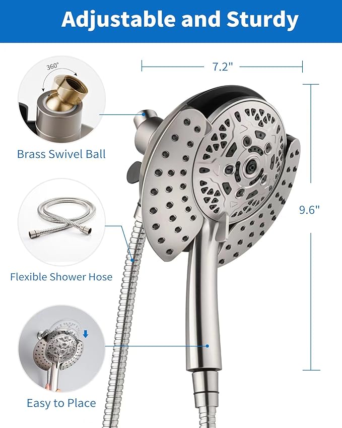 INAVAMZ 2.5GPM Shower Heads - Image 6