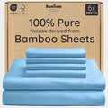 Bambaw 100% Viscose Derived from Bamboo Sheets King Size – 6pcs King Cooling by Bambaw