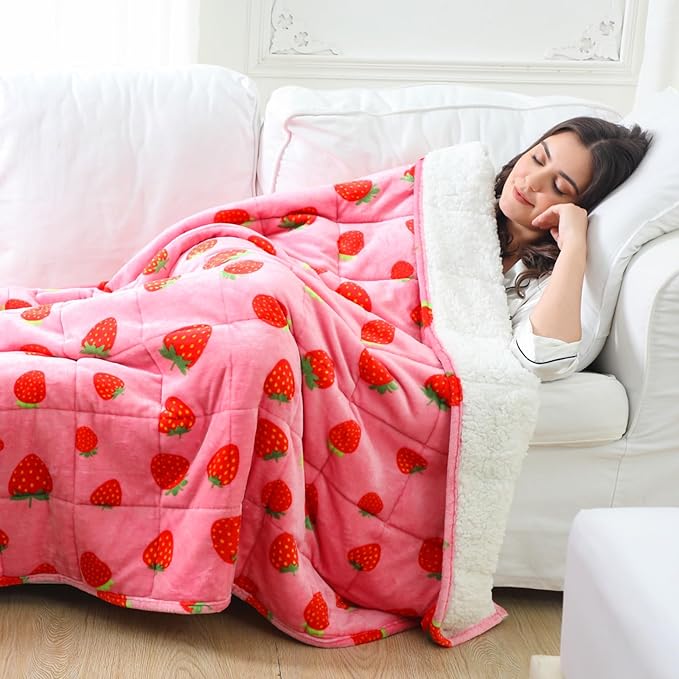Aemicion Weighted Blanket Queen Size 20 Lbs 60x80 Inches, Ultra Soft - Image 6