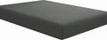Sfoothome Fitted Sheet Dark Gray, 14 Inch Deep Pocket, Twin XL Bed Fitted Sheet by Sfoothome