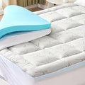DUMOS Dual Layer Mattress Topper Full Size, 2 Inch Gel Memory Foam + 1 Inch by DumosLifestyle