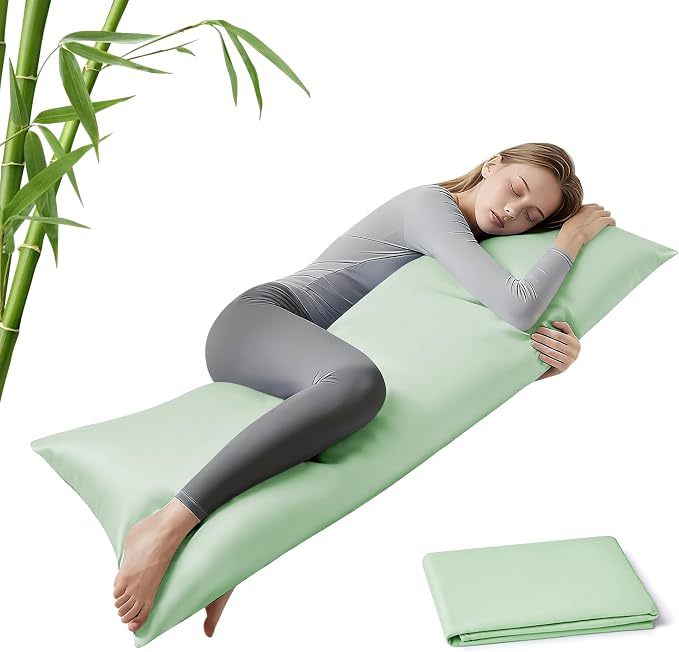 MR&HM Cooling Body Pillow Case 20"x54", Body Pillow Cover by MRHM