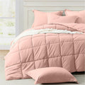Homelike Moment King Size Comforter Set Pink, Comforters King Size Bed Sets by HomelikeMoment