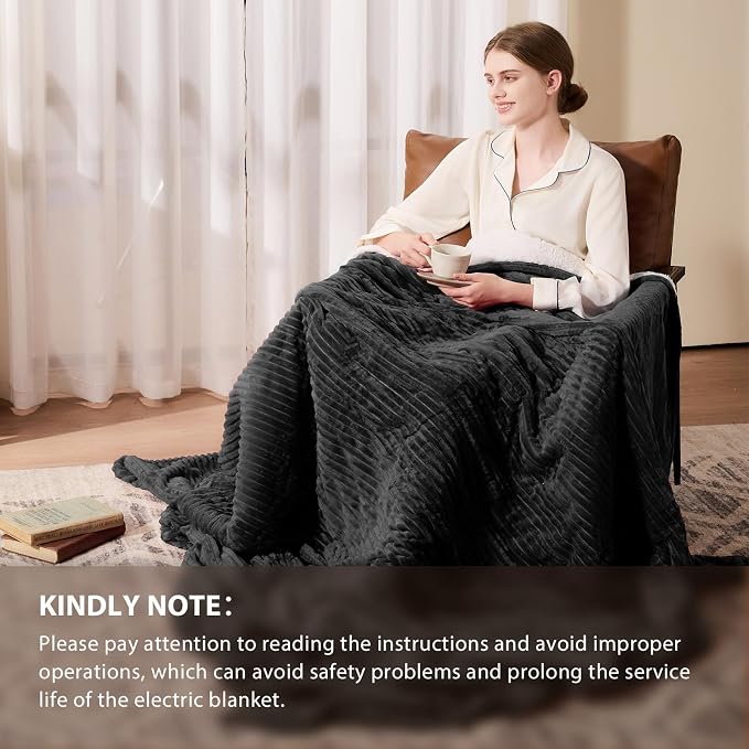 Homemate Electric Heated Blanket King Size - Image 6