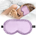 Kids Sleep Mask, 100% Real Mulberry Silk Eye Mask, Sleeping Mask by spacepower